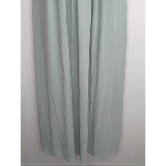 DB Studio‎ Celebrate Womens Smocked Scoop Neck Maxi Dress Dusty Sage Size 10 NWT - Picture 4 of 12